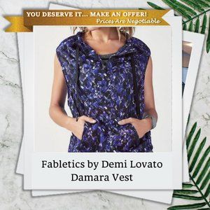 Fabletics XL Damara Vest by Demi Lovato